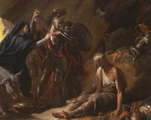 Benjamin West - The Cave of Despair