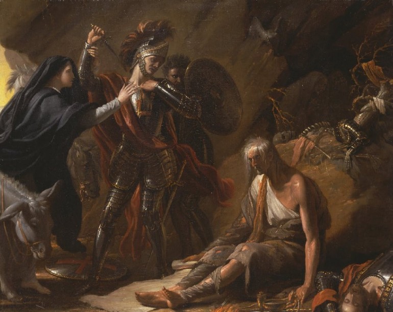 Benjamin West - The Cave of Despair